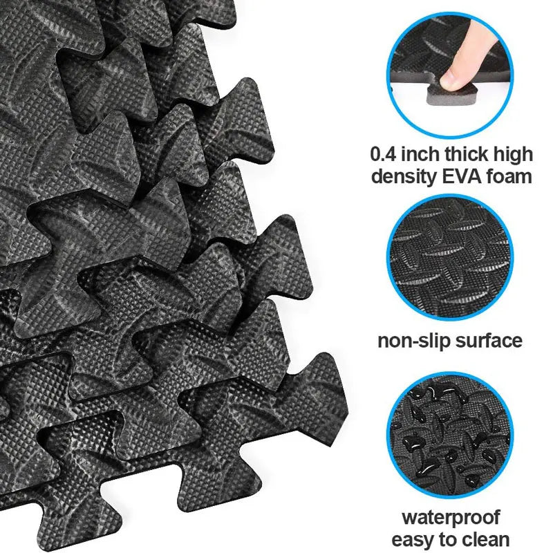 EVA Interlocking Foam Fitness Mat-1