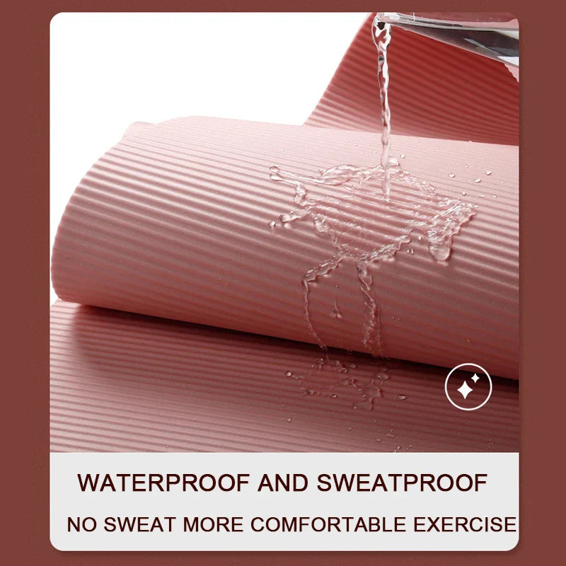 Thick Non-Slip Yoga Mat for Home Fitness-1