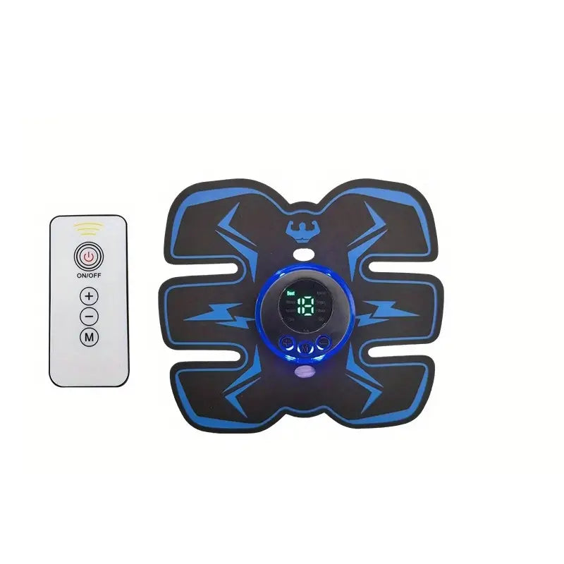 Rechargeable Remote Control Abdominal Muscle Toner, Muscle Trainer, Body Muscle Stimulator EMS Massager- Tone Your Abs, Hips, And Buttocks At Home-8