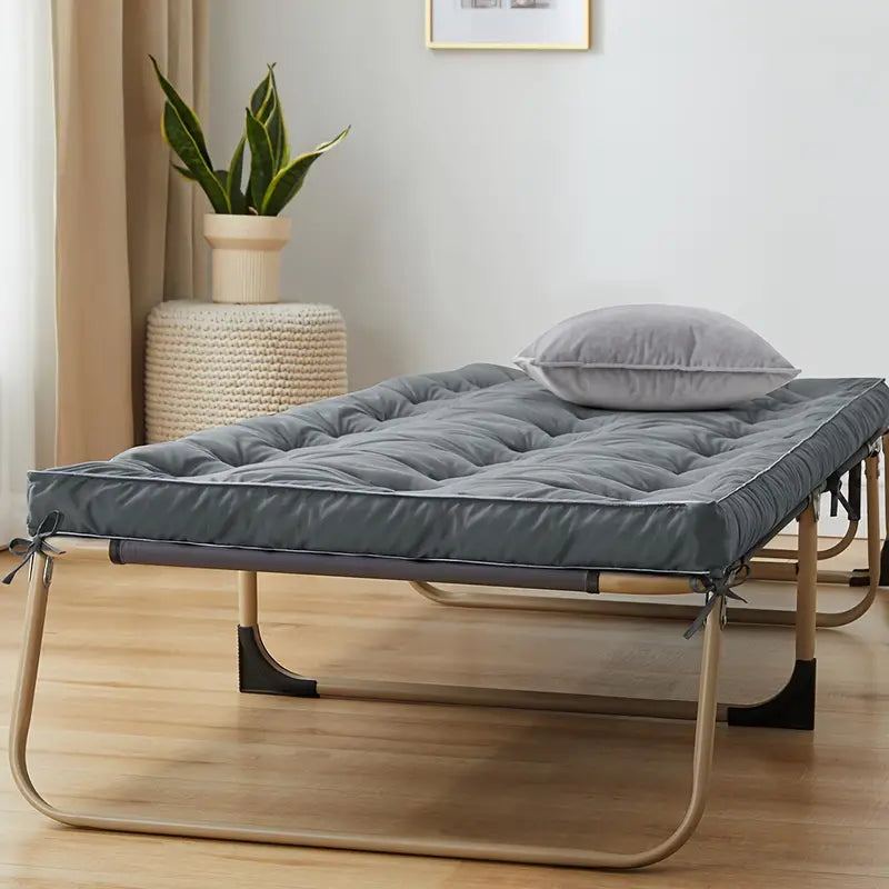 Thickened Single Mattress Topper - Portable Roll Up & Foldable Pad for Camping-1