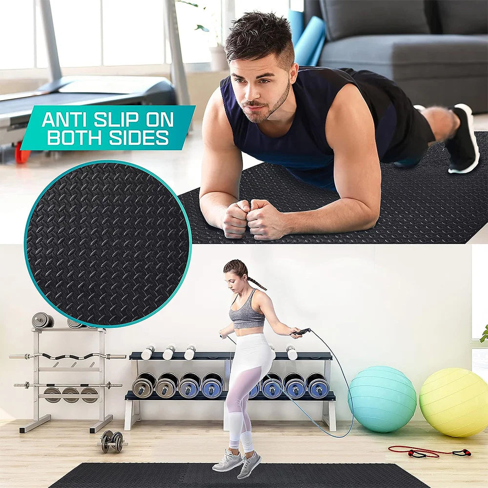 EVA Foam Anti-Slip Puzzle Exercise Mat for Home Gym-1