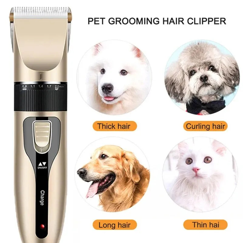 Professional Dog Hair Clipper USB Rechargeable-1
