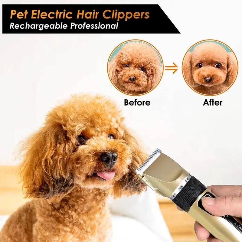 Professional Dog Hair Clipper USB Rechargeable-2