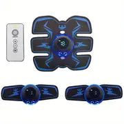 Rechargeable Remote Control Abdominal Muscle Toner, Muscle Trainer, Body Muscle Stimulator EMS Massager- Tone Your Abs, Hips, And Buttocks At Home-7