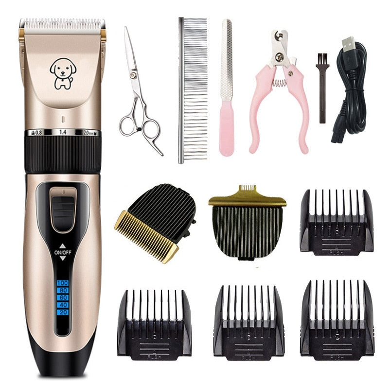 Electric Animals Grooming Hair Clippers-14