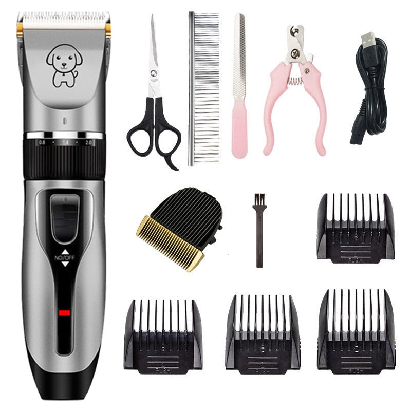 Electric Animals Grooming Hair Clippers-4