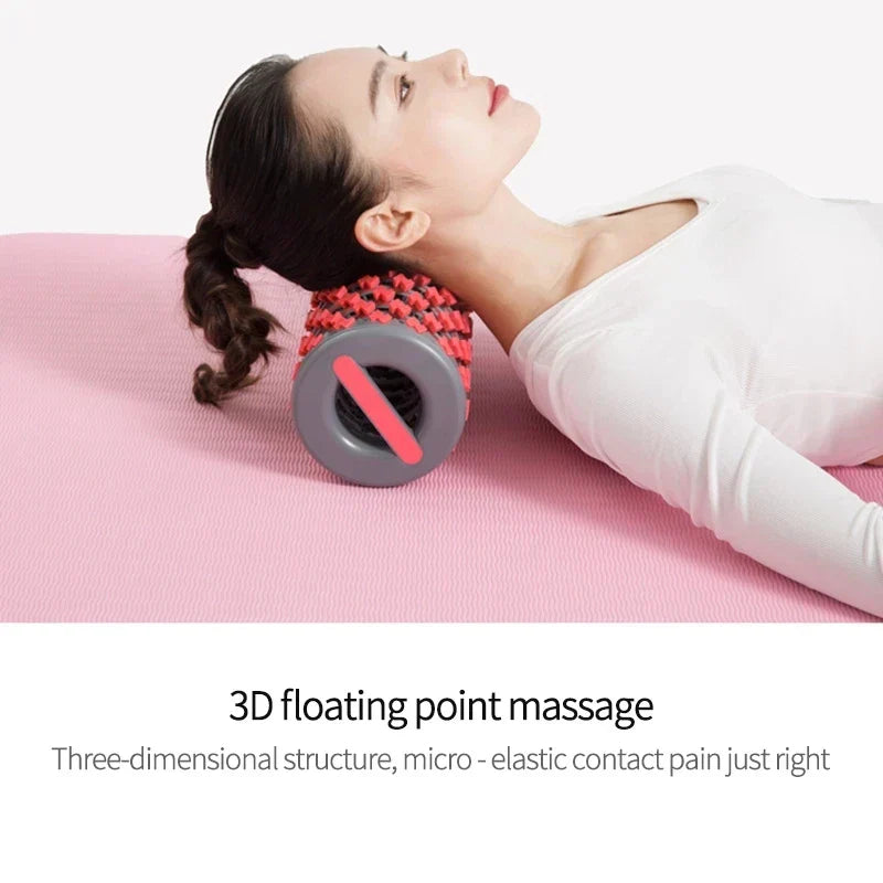 Roller Yoga Foam Massage Fitness (Red)-2