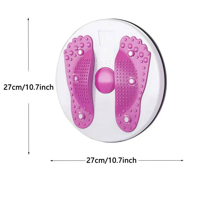 Waist Twisting Disc Abdominal Fitness Rotary Board Purple-2