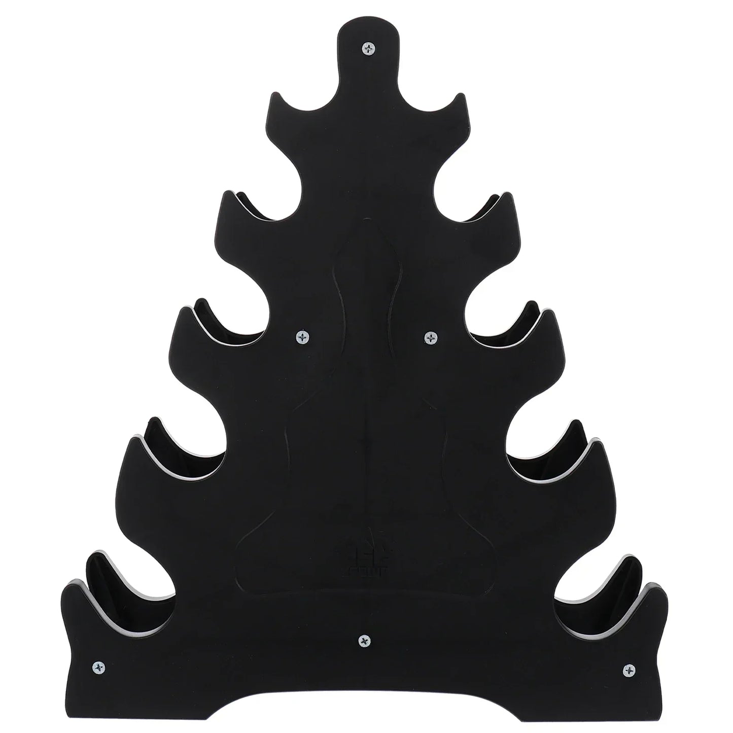 Triangle Fitness Rack - Dumbbell & Kettlebell Storage Stand-0