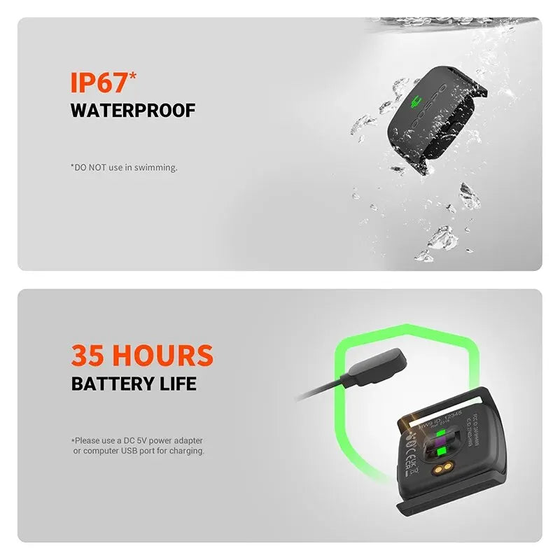 Fitness Heart Rate Sensor Armband for Cycling & Workouts-4