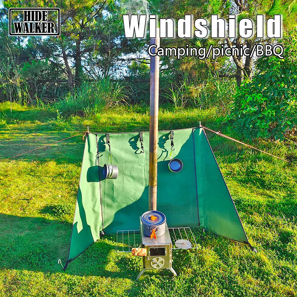 Stove Windbreak Camping Windshield-1