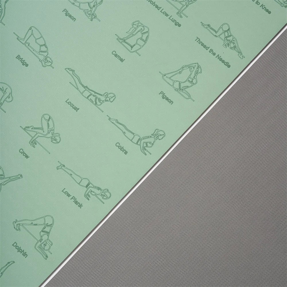 TPE Yoga Mat Non-Slip for Fitness & Pilates-1