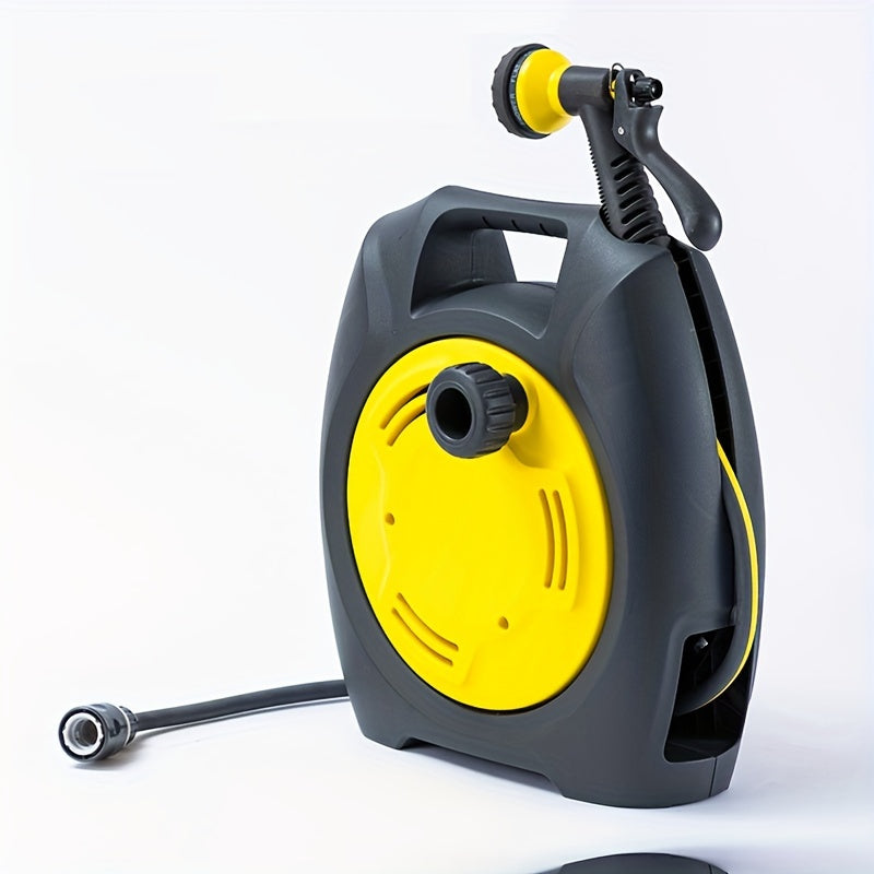 Garden Hose Reel Trolley with Hose-3