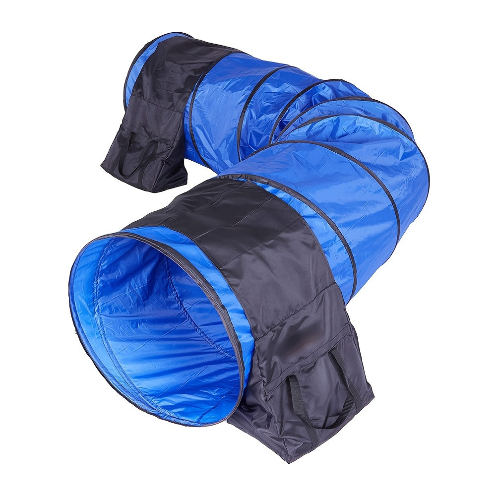 Foldable Dog Agility Training Tunnel-1