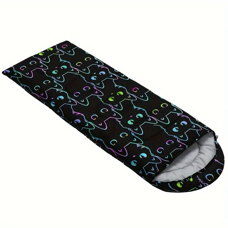 Cat Camping Sleeping Bag Lightweight Outdoor Quilt-3