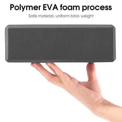 2PCS Yoga Blocks Foam Brick for Pilates & Fitness (Black)-3