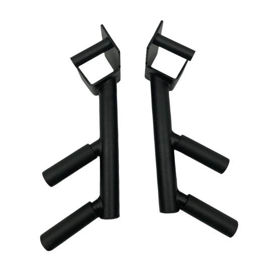 Fitness Dips Bars Attachments for Power Racks-0