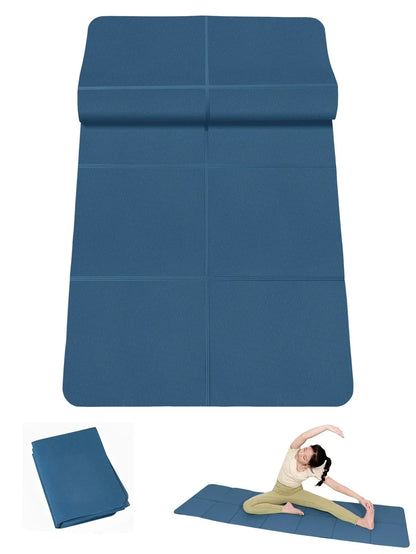 Thick EVA Anti-Slip Yoga Mat for Fitness (3mm)-0