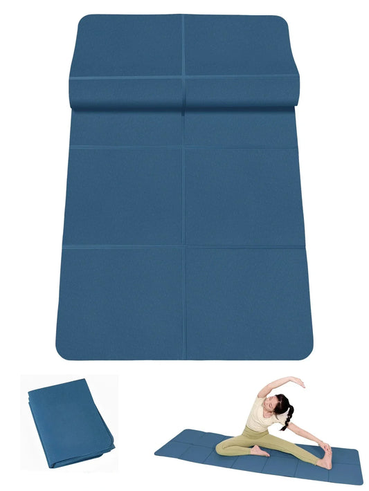 Thick EVA Anti-Slip Yoga Mat for Fitness (3mm)-0
