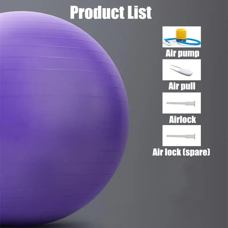 Yoga Ball for Fitness and Balance-3
