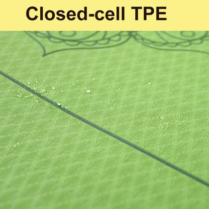 6mm Non-Slip TPE Yoga Mat for Fitness-2