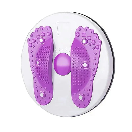 Waist Twisting Disc Abdominal Fitness Rotary Board Purple-0