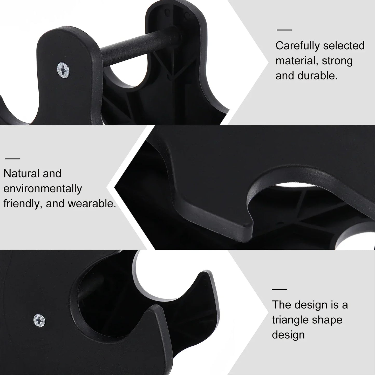 Triangle Fitness Rack - Dumbbell & Kettlebell Storage Stand-4