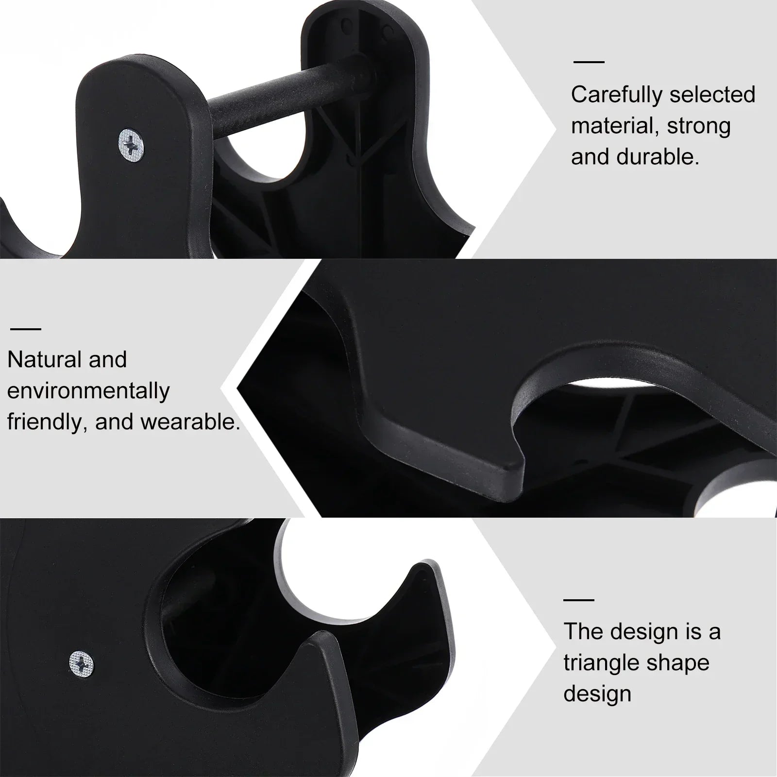 Triangle Fitness Rack - Dumbbell & Kettlebell Storage Stand-4