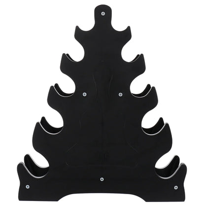 Triangle Fitness Rack - Dumbbell & Kettlebell Storage Stand-0