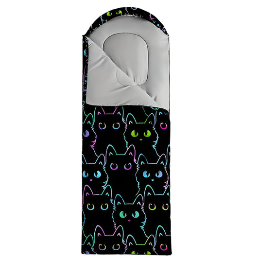 Cat Camping Sleeping Bag Lightweight Outdoor Quilt-0