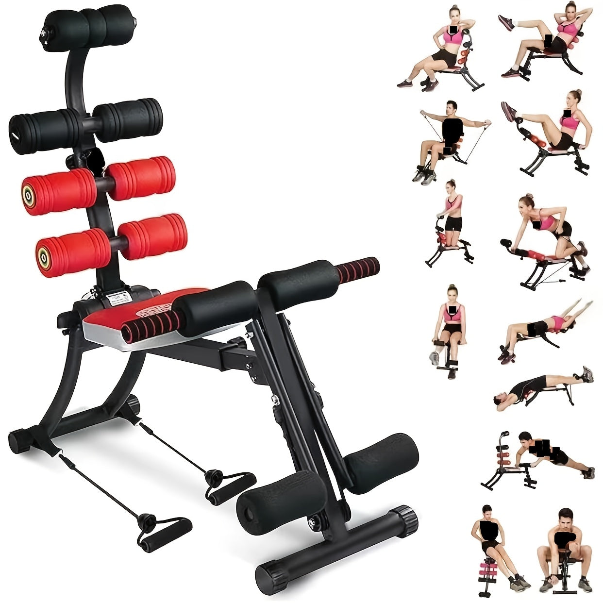 22-in-1 Adjustable Home Fitness Stool-2