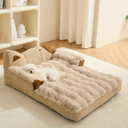 Soft Indoor Pet Couch for Dogs and Cats-1