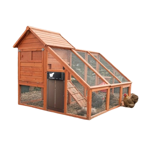 PCS Automatic Chicken House Coop Door Light-Sensitive Night And Morning Delay Auto Guard Door Opening For Chickens-0