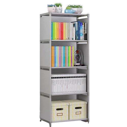 5 Layer Bookshelf Storage Rack Magazine Bookcase Display Shelves Storage Unit Organizer Debris Rack Home Furniture-0